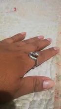 Anillo de serpiente Chapado en plata y Rattlesnake para hombre y mujer, Joyería Moderna de estilo Hip Hop, Punk, para fiesta y motocicleta