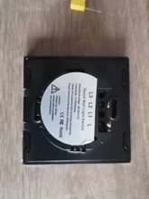 MiniTiger-Interruptor táctil de pared, estándar de la UE/Reino Unido, 1 entrada y 1 vía, Panel de interruptor de cristal blanco, 220-250V, solo función táctil