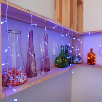 

Гирлянда Neon-Night Айсикл (бахрома) светодиодный, 1,8 х 0,5 м, прозрачный провод, 230 В, синий