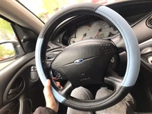 Protector para volante de coche 38CM de microfibra de cuero de la PU funda de volante para mujeres 15 pulgadas cubierta de volante para golf/bmw funda volante coche capas volantes de carro cubre volante auto cubre vola