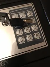 Caja de Seguridad Digital pequeño hogar Mini cajas fuertes acero dinero Banco de Seguridad caja de seguridad efectivo joyas o documento de forma segura con clave