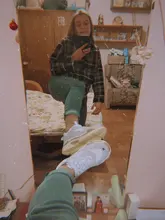 Plaid Shirt Blouse Oversize Top Women Blusas Long-Sleeve Girls Plus-Size Femme Female