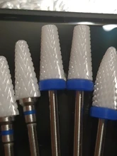 EasyNail-brocas de taladro de cerámica para uñas, 1 Uds., para máquinas de manicura eléctrica, pedicura, esmalte de uñas de salón de belleza, M0610