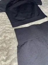 Yoga-Set Workout-Clothes Seamless Leggings Fitness-Crop-Top Sport-Suit Vital Gym Long-Sleeve