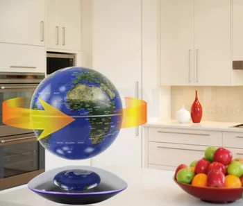 

Levitating globe D = 15 cm, Blue