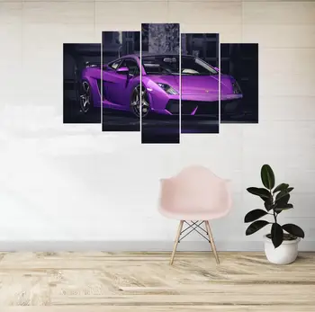 

Purple Sports Car 5 Piece Mdf Table