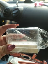 Caja de almacenamiento con ranuras de plástico para limas de uñas, accesorios de manicura con soporte transparente acrílico, 20 unidades