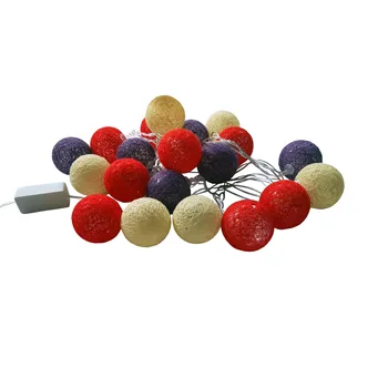 

Garland New Year Christmas filament balls holiday lighting string light decoration interior design Wall