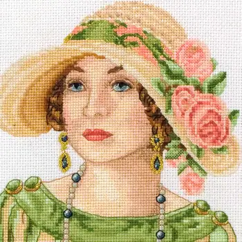 

"Embroidery kit", "floss embroidery kit", "cross stitch", "counted cross", "MAIA", "counted cross stitching"