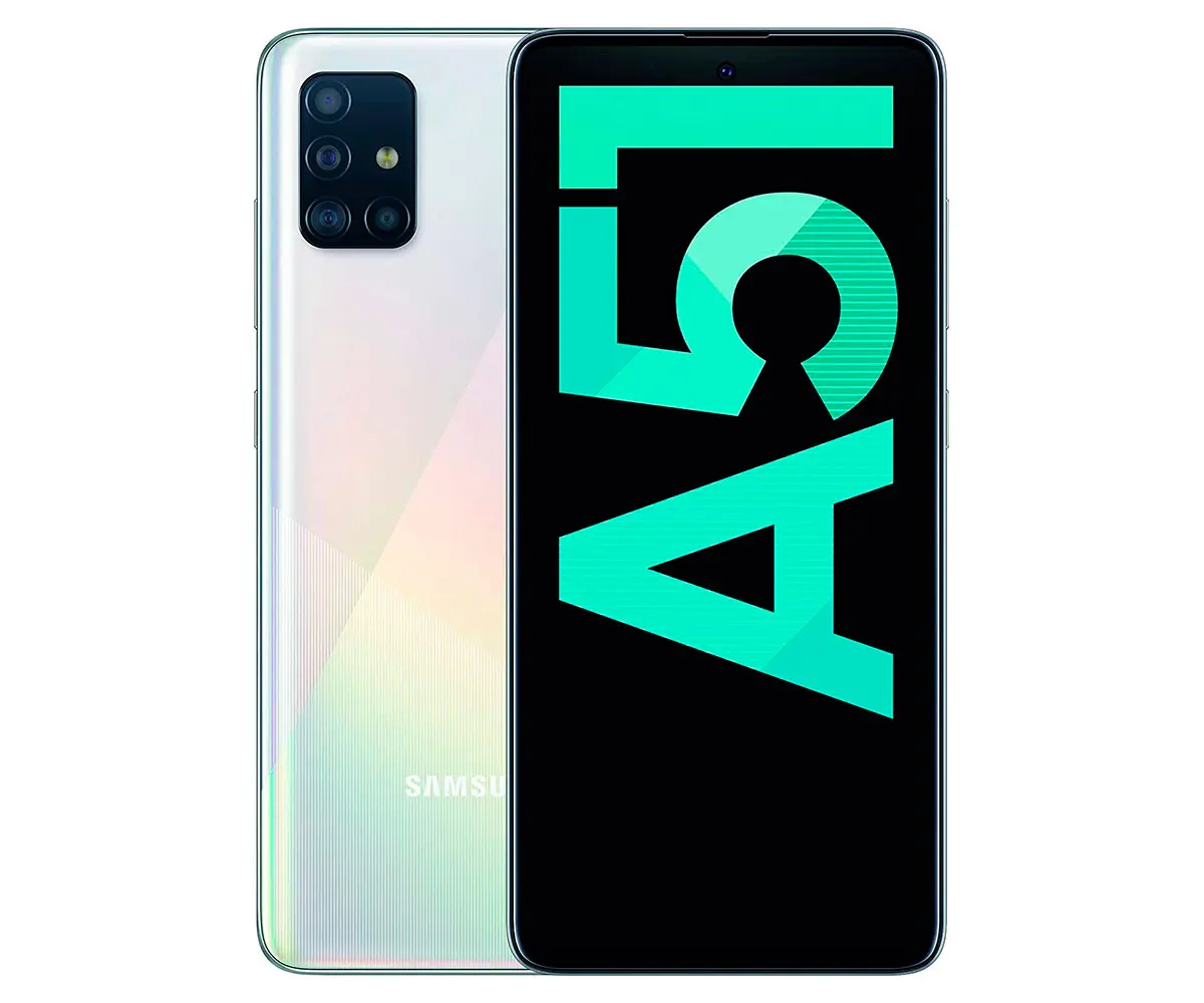 SAMSUNG GALAXY A51 สีขาว MÃVIL 4G DUAL SIM 6.5