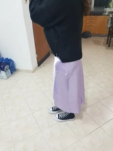 Mnealways18-falda de seda satinada para mujer, Falda larga de cintura alta, color púrpura, elegante, para oficina, Primavera, 2020