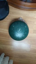 Handpan Tambor de Lengüetas Acero Tambor de la Lengua Tongue Drum nstrumentos 12 Pulgadas con 13 teclas de Notas Mazo y Llevar Bolsas