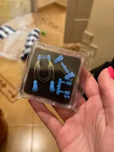 Dental matriz transversal contorno Clip con resorte de Metal anillos dentista herramientas de laboratorio Dental instrumento