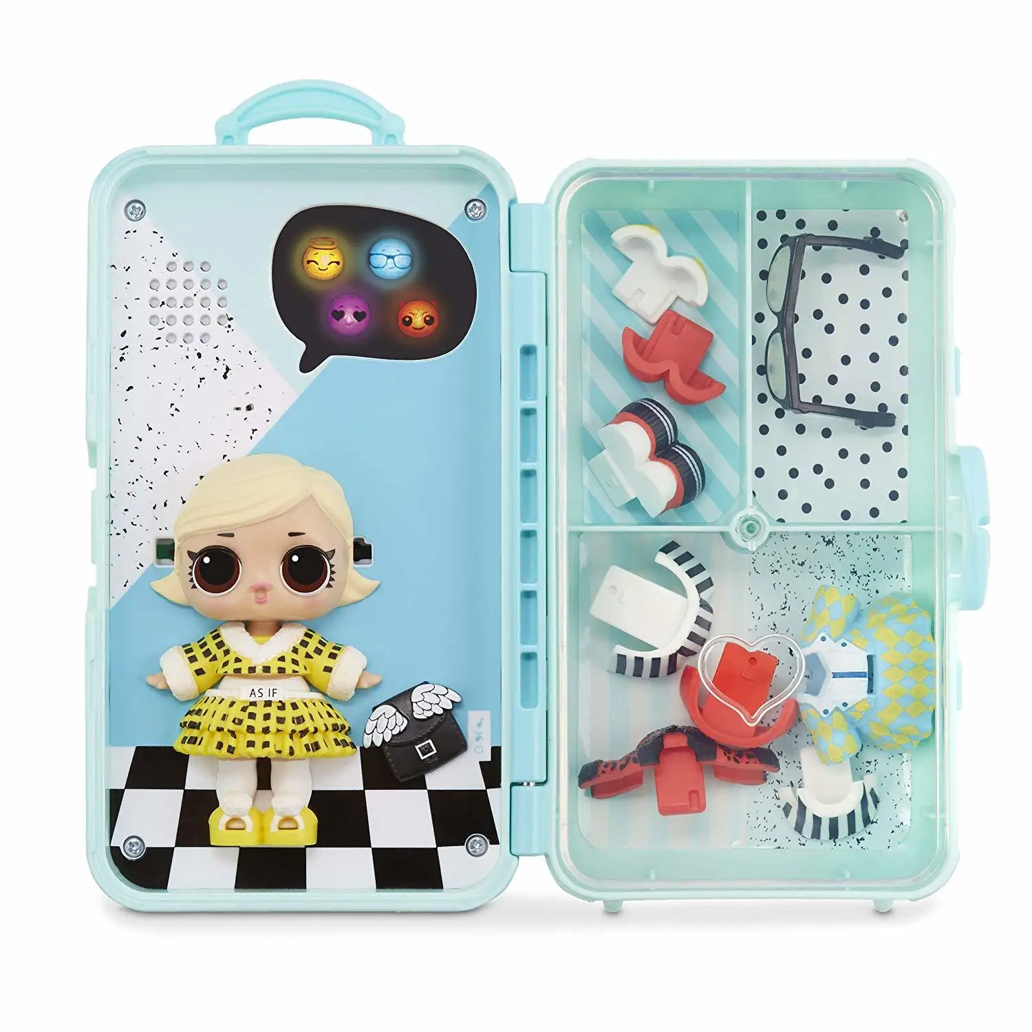  Style Suitcase-Suitcase Stylist with doll As if Baby