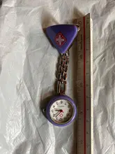 Relojes de enfermera portátiles con Clip, broche con Cruz Roja, colgante de bolsillo, de cuarzo médico enfermeros, novedad