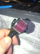 Aguja de rodillo cutáneo para el cuidado de la piel, herramienta para el cuidado de la piel, 540mm/0,2mm/0,25mm, titanio, 0,3