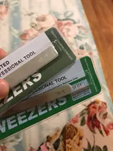 Vetus-Pinzas para pestañas de acero inoxidable, alta precisión, maquillaje antiestático, pinzas para cejas, extensión de pestañas