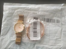 Conjunto de relojes de lujo para mujer, relojes de pulsera femeninos elegantes, banda de malla magnética, relojes de pulsera de color rosa para mujer