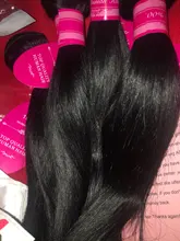 Vanlov recto pelo brasileño recto mechones de cabello humano postizo Natural negro 1/3/4 piezas/mucho 100% extensiones de cabello humano cabello Remy