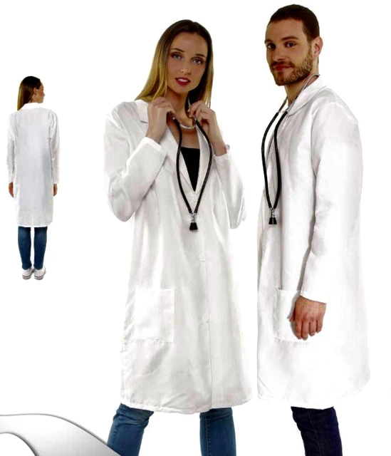 Niños Bata blanca de laboratorio Laboratorio Niños Niños Niñas Almacén  Médico Trabajo Ropa de uniforme de hospital Ropa para juego de roles Fiesta