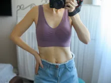 Ranberone deporte Bras Mujer Tops sujetador antigolpes Fitness Nylon sin costuras de doble capa No presión sujetador Sexy de gran tamaño 6XL