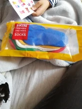 Calcetines transpirables con bordado de dibujos animados para niño y niña, medias de malla Multicolor de algodón para primavera y verano, para 1-12T, 5 par/lote