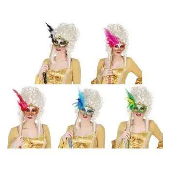 

Blindfold Feather Glitter