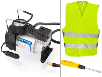 

Compressor DolleX 12V 14 A, 10 Atm, L/min + vest + screwdriver