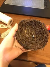 Nest Bird-Cage Prop-Bird Photography-Props Vintage-Decoration Optical-Store Creative