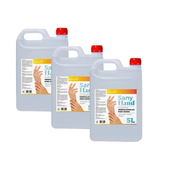 

Pack x3 Sany Hand sanitizer Anti-bacterial Hand sanitizer hydroalcoholic Gel 5L