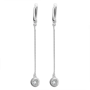 

Esthete earrings with cubic zirconia