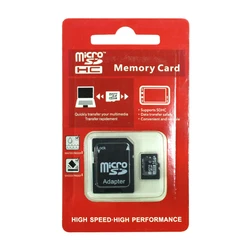 Carte mémoire TF Ultra Micro TF, Mini cartes de 4 go, 16 go, 32 go, 8 go, avec emballage, adaptateur SD gratuit 