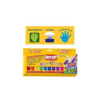 

Tempering solid playcolor 12 colors in stick 10gr