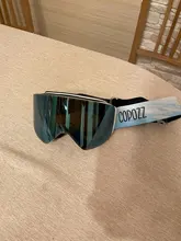 COPOZZ-Gafas de esquí magnéticas OTG para hombre y mujer, máscara de Snowboard para hombre y mujer, gafas personalizadas, protección cilíndrica UV400, gafas de nieve para adulto