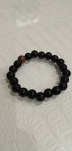 Pulseras de piedra de ojo de tigre de obsidiana para hombre, cuentas de piedra Natural, Pulsera de Yoga, abalorio, regalo, joyería 2020