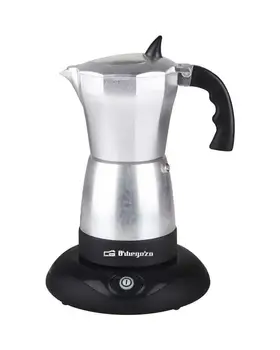 

KFE ORBEGOZO coffee maker 660 - 480W - 3/6 cups-window cover-BASE with rotation 360 °