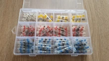 Heat-Shrink-Connect Terminals Butt-Connectors-Kit Solder-Sleeve-Tube Electrical-Wire