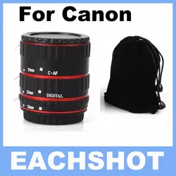 Переходное крепление для объектива с автофокусом AF макро Удлинительное Кольцо для объектива Canon EF-S 1000D 77D 60D 70D 550D 600D 500D 800D 6D 7D объектив