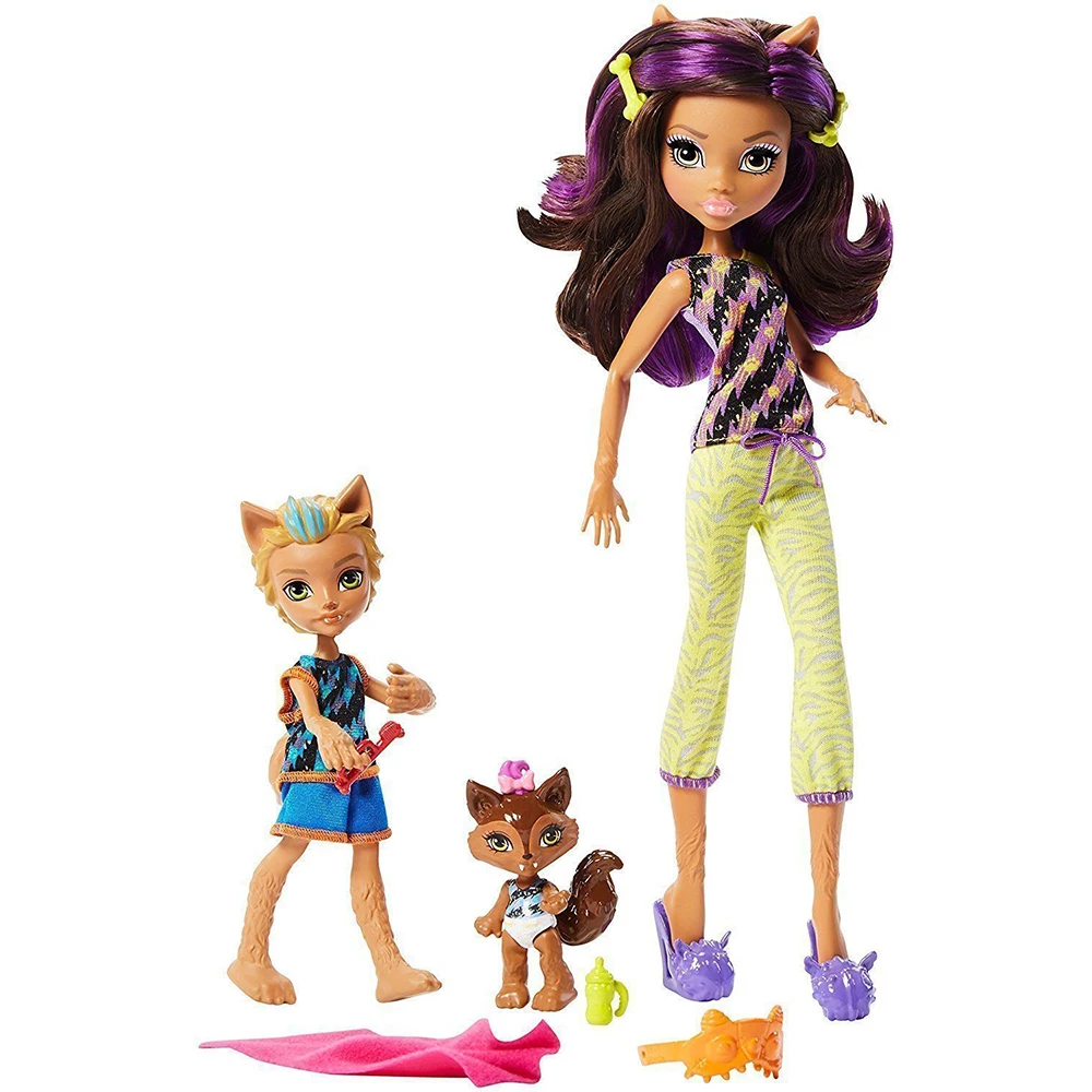 Doll Monster High Clawdeen, Barker, Вередит Family Woolf