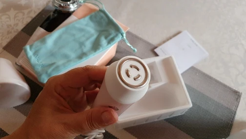 Отзыв о товаре ANLAN rf лифтинг аппарат массажер для лица микротоки для лица рф лифтинг аппарат RF Устройство для красоты RF лифтинг для лица радиочастотная мезотерапия для лица омоложение кожи лифтинг укрепляющее удаление морщин от пользователя A***i