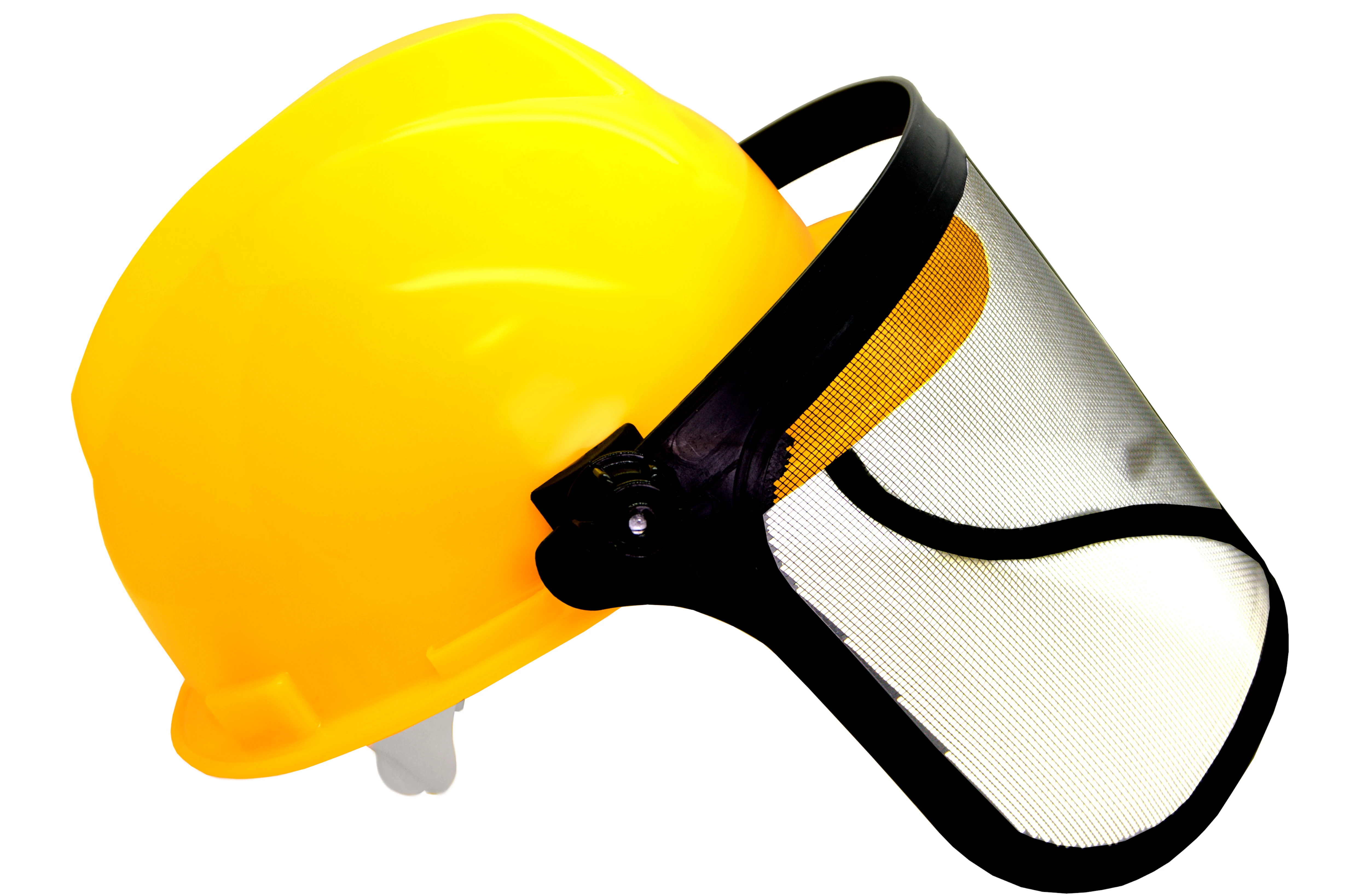 Cascos para desbrozadora Casco protector con rejilla para de seguridad| - AliExpress