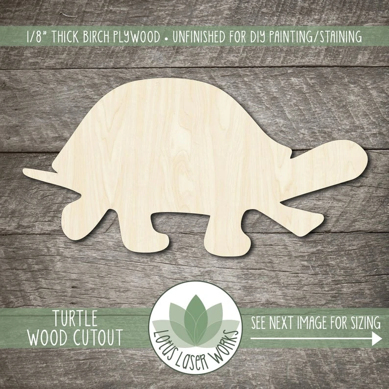 unfinished wood animal figures