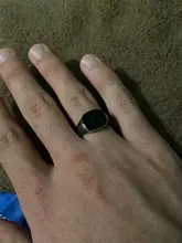 Anillo Vintage para hombre, anillos de esmalte, Punk, clásico, negro, piedras negras de imitación, anillo esmaltado