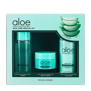 

Set with aloe Holika Holika Aloe soothing Essence skincare special kit