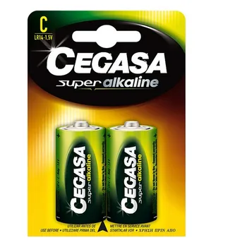 

Alkaline Batteries Cegasa LR14 C 1,5V (2 uds)