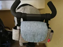 Organizador de cochecito de bebé taza bolso de cochecito bebé coche carro bolsa de gran capacidad de viaje accesorios de cochecito de bebé