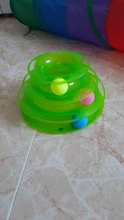 3 Levels Pet Cat Toy Funny Tower Tracks Disc Cat Tracks Toys Training Intelligence Amusement