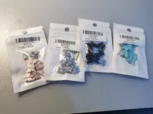 Flatfoosie 10 unids/set lindo mariposa accesorios de la joyería de moda colgante multicolores joyas DIY collares y gargantillas pendientes