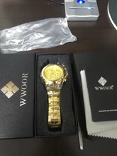 WWOOR-Reloj de pulsera deportivo para hombre, cronógrafo de cuarzo, resistente al agua, Masculino