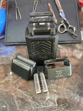 Kemei de repuesto cuchilla cabeza para KM-1103 de malla de cuchilla Red Original afeitar la barba a encaja Wahl final de afeitar 8164 acabado